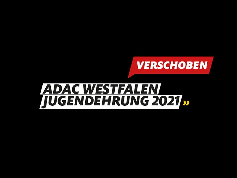 Die ADAC Westfalen-Jugendehrung muss verschoben werden
